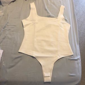 Cecilia Shaping Bodysuit in White